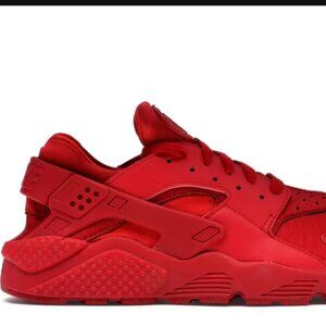 Like New Mens Size 11 - Nike Air Huarache Triple Red